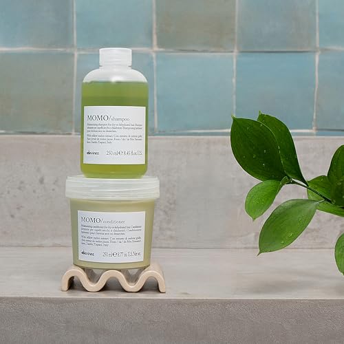 Davines MOMO Moisturizing Shampoo & Conditioner for Dry, Dehydrated Hair, Add Softness & Shine, Detangling Formula, 8.45 & 8.77 fl. oz.