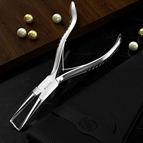 Suvorna Microlinks hair extension pliers & Hair Extension Tool Plier for Micro link, Micro Ring, Feather Extension, Beads Opener & Removal Tool Kit - Steel Professional Hair Loop & Styling Tool