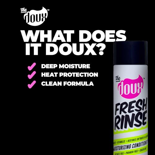The Doux SUCKA FREE Moisturizing Shampoo and FRESH RINSE Moisturizing Conditioner - Hydrating Shampoo and Conditioner Bundle