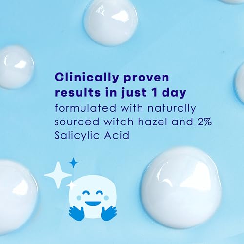 Clean & Clear Advantage Acne Spot Treatment Gel Cream, 2% Salicylic Acid Acne Medication, Witch Hazel, Oil-Free Gel Pimple Cream for Adults & Teens, Salicylic Acid, 3 x.75 Fl. Oz