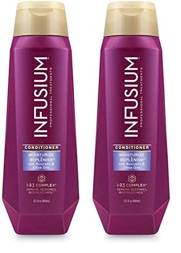 Infusium Moisturize & Replenish Conditioner, 13.5 Ounce (Pack of 2)
