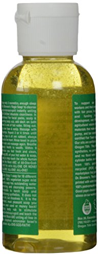 Dr. Bronner's, Liquid Soap, Almond, Travel Size, 2 oz (Pack of 2)