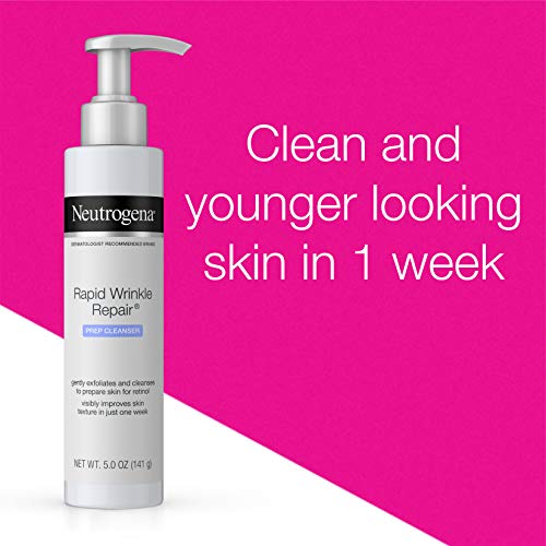 Neutrogena Retinol Face Moisturizer, Rapid Wrinkle Repair with SPF 30 Sunscreen, Daily Anti-Aging Face Cream with Retinol & Hyaluronic Acid to Fight Fine Lines, Wrinkles, & Dark Spots, 1 fl. oz