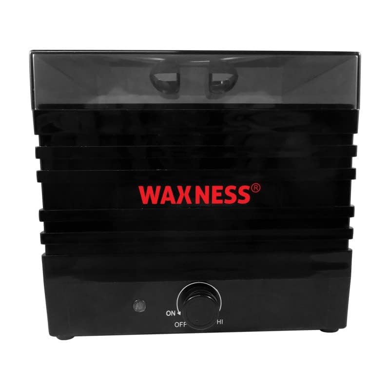 Waxness Passion Fruit Stripless Waxing Kit W-CUBE Black Warmer and 2.2 lb Wax Bag
