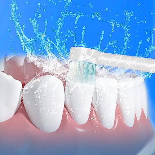 IIYL Replacement Tips for Waterpik Aquarius Water Flosser Waterpik Toothbrush Replacement Heads (6 Brush Head Tips)