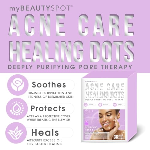 My Beauty Spot Cute Pimple Patches Dog Shaped Acne Patches for Face 40 Pcs with Salicylic Acid, Vitamin A and Aloe Vera – Dog Shaped Pimple Patches for Face Acne Spot Treatment