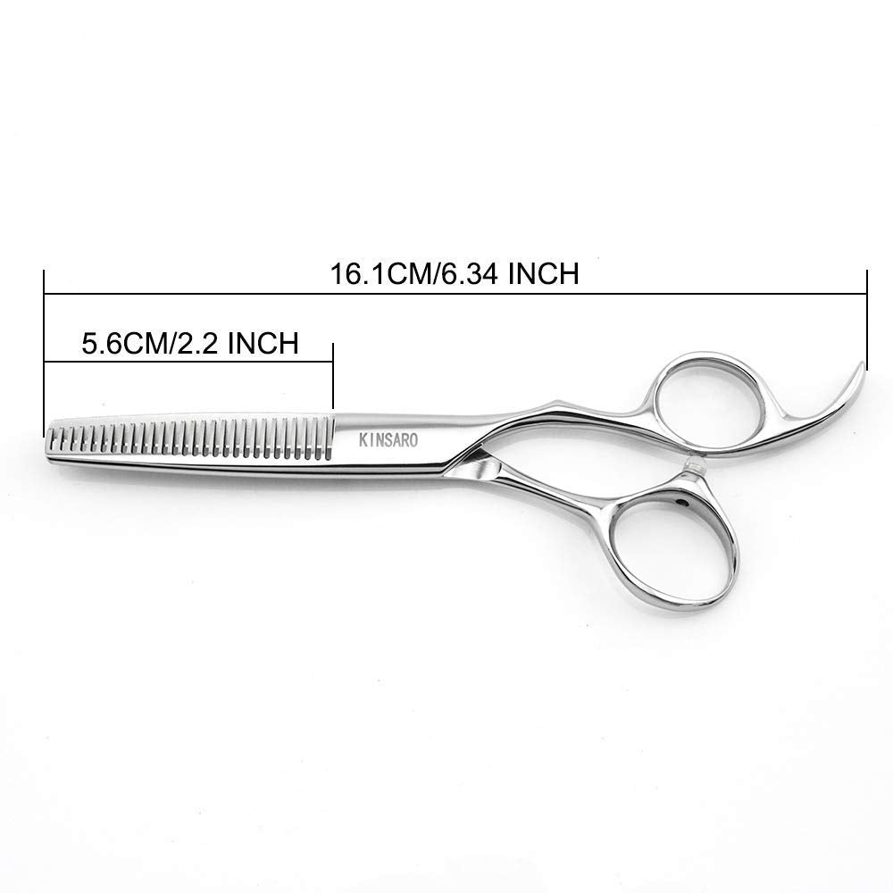 5.75 INCH Hair Cutting Scissors and 5.5 INCH Hair Thinning Scissors Barber Scissors Hair Scissors Hair Cutting Shears Kinsaro