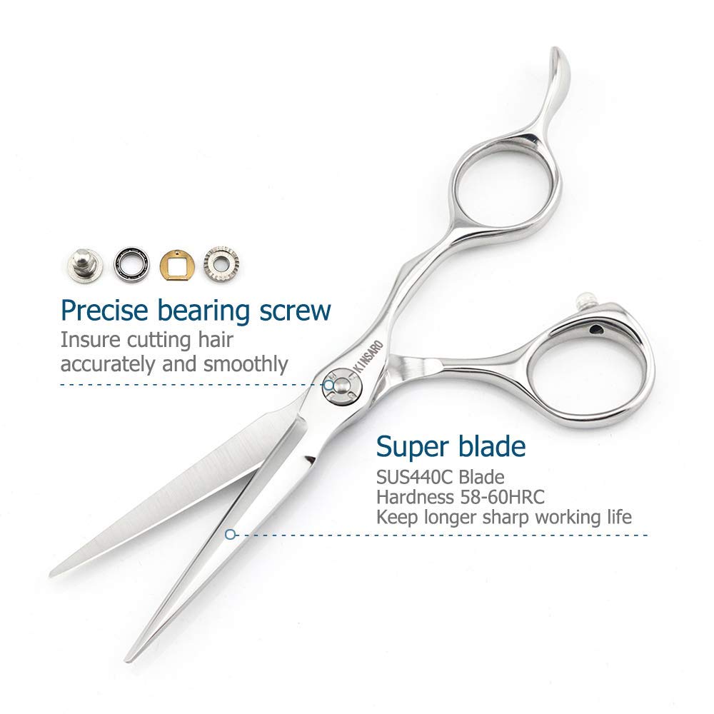 5.5 Inch Hair Cutting Scissors and 5.5 Inch Hair Thinning Scissors Professional Barber Scissors