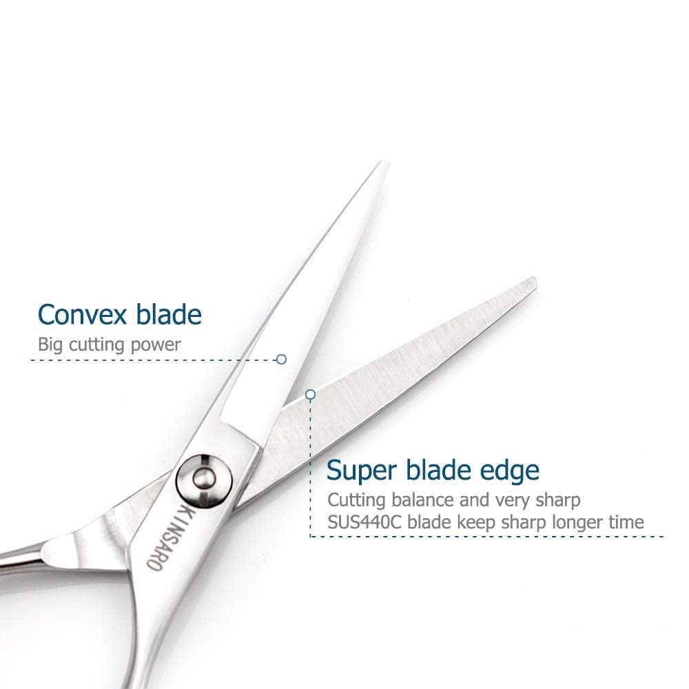 Hair Scissors 5.5 INCH Hair Cutting Scissors and 6 INCH Hair Thinning Scissors