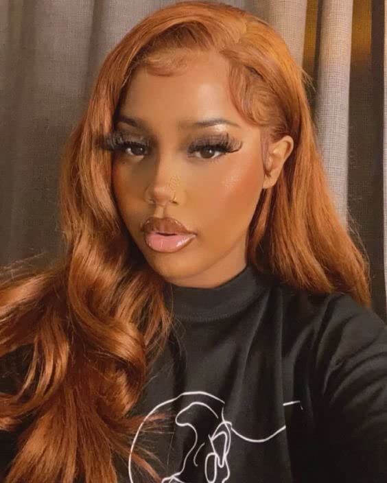 Light Brown Body Wave Bundles Human Hair #30 Brown Bundles Human Hair Color 30 Brown Body Wave Bundles Double Weft Remy Hair Extensions Wet and Wavy Silky Soft for Black Women 20 22 24 Inch