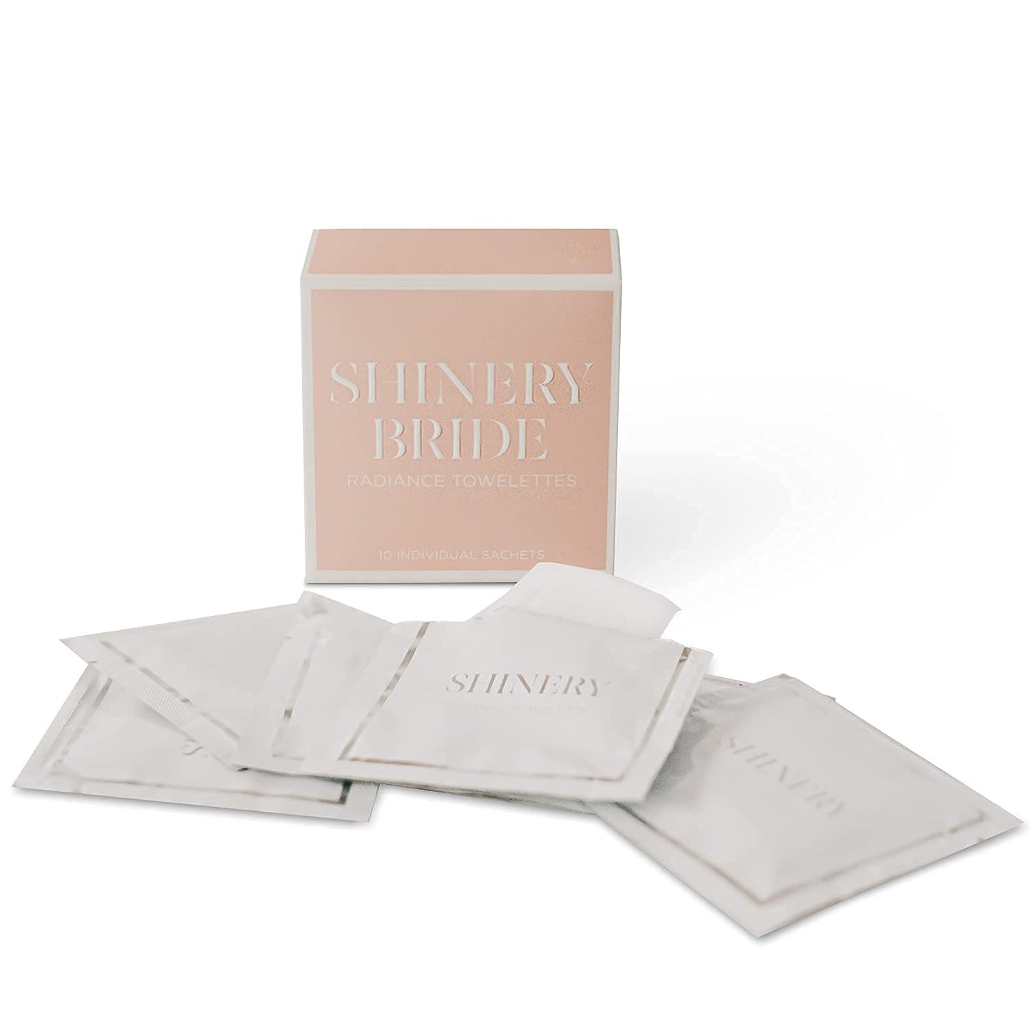 Shinery Bridal Illuminating Pom (1 Pack of 3) Bridal Radiance Wash Bridal Radiance Towelettes (1 Pack of 10)