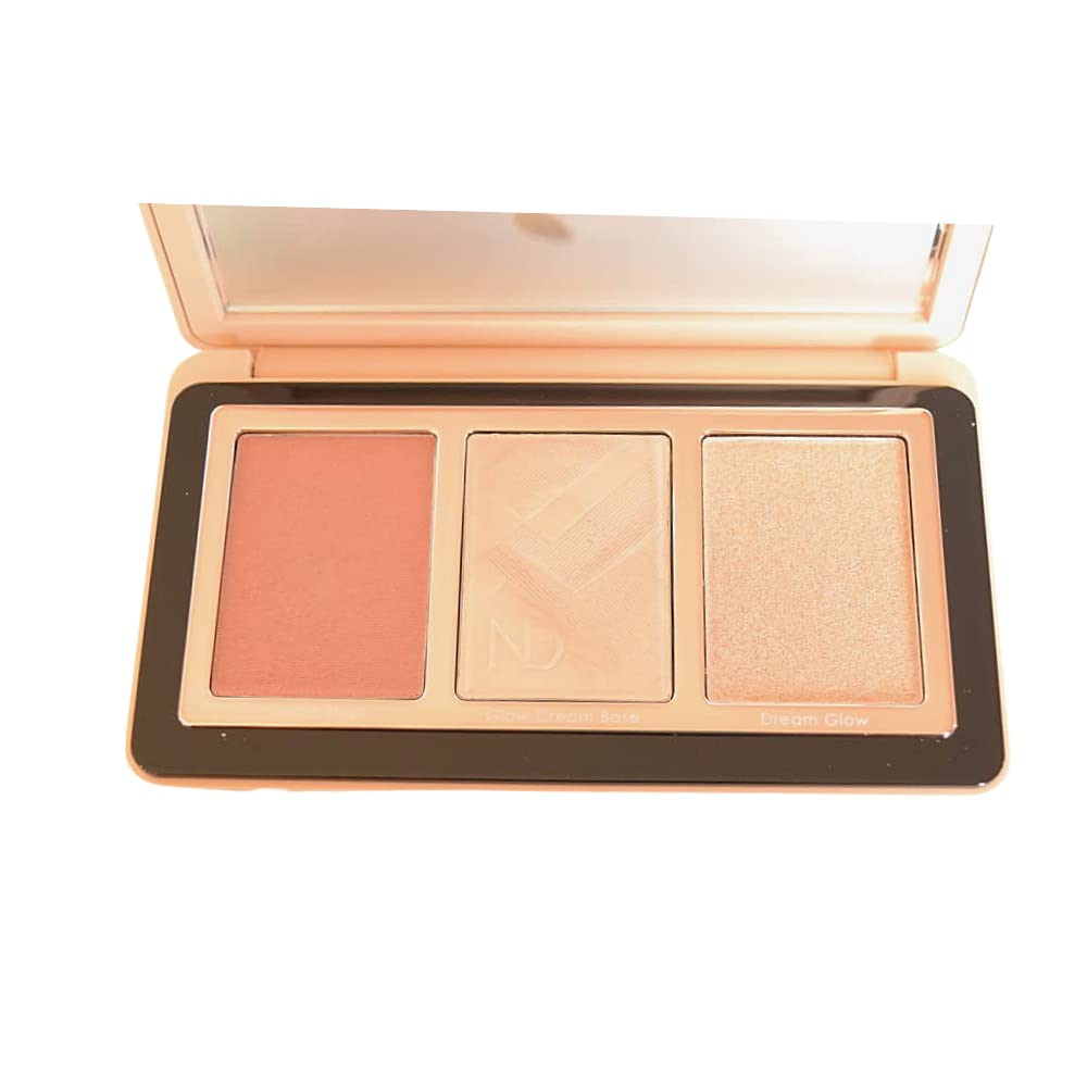 Natasha Denona My Dream Cheek Trio - Cream Blush, Glow Cream Base and Glow Powder Highlighter