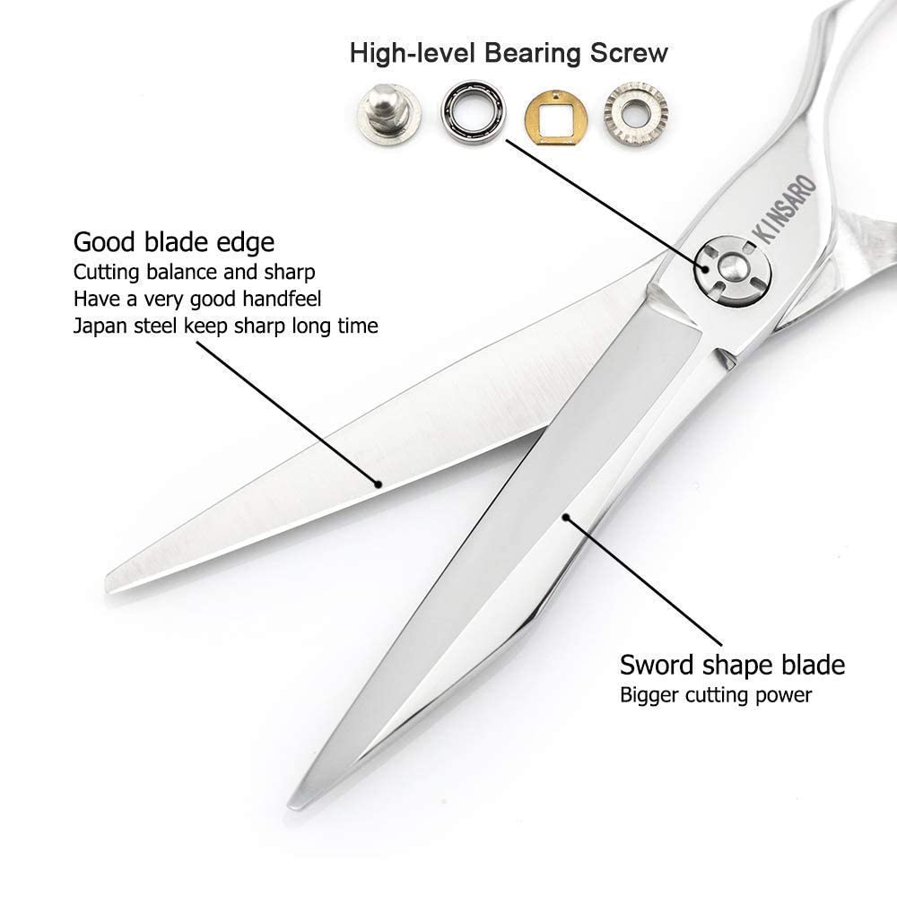 Hair scissors Hair shears 6 Inch and Hair thinning scissors 5.75 Inch