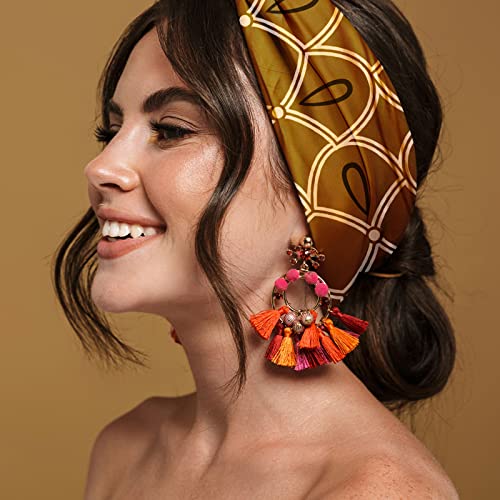Karma Gifts Wide Headband, Indigo Medallion, 0.2 lb