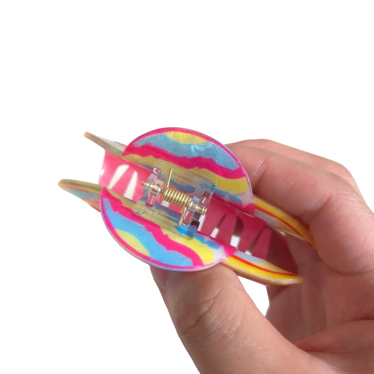 Clip Sugar Cartoon Planet Hair Clip,Acrylic Hair Clip,Small Claw Clip for Women, 1 Count (Pack of 1)