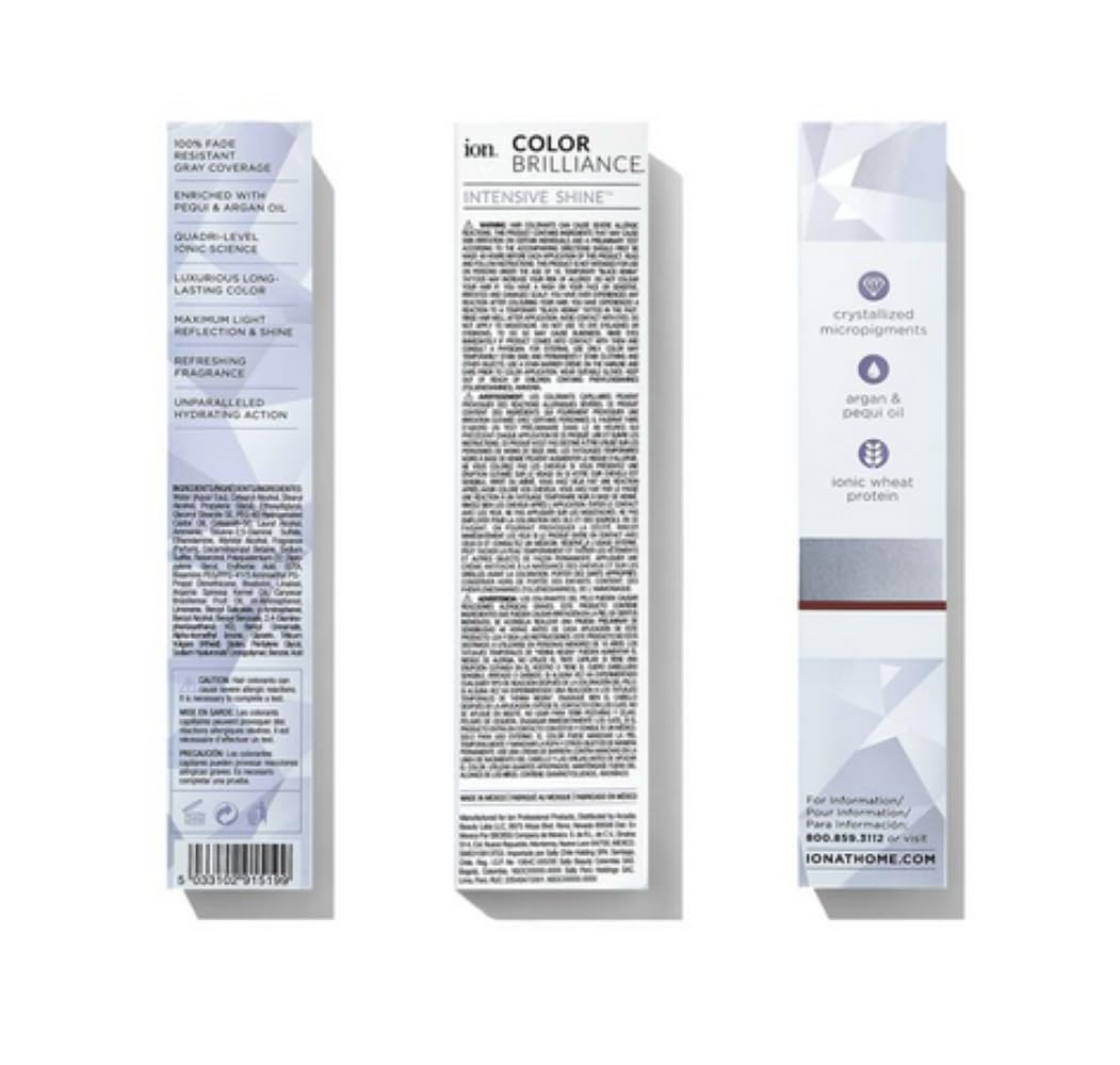 Ion 4A Medium Ash Brown Permanent Creme Hair Color 4A Medium Ash Brown