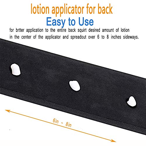 ANSPHIE 2 Pack Self Tanning Mitt Applicator Kit Black Self Tanner Mitt and Tanning Back Applicator, Self Tan Mitt, for Self Tanner, Ultra Soft