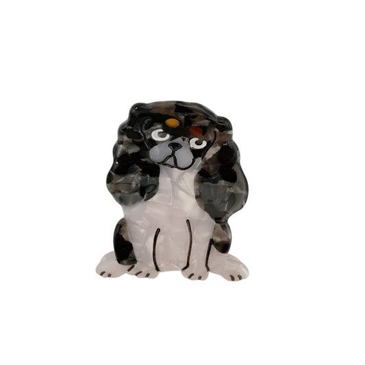 Charlie Dog Hair Clips,Small Claw Clips for Girls,Acetate Hair Clips for Women,S7