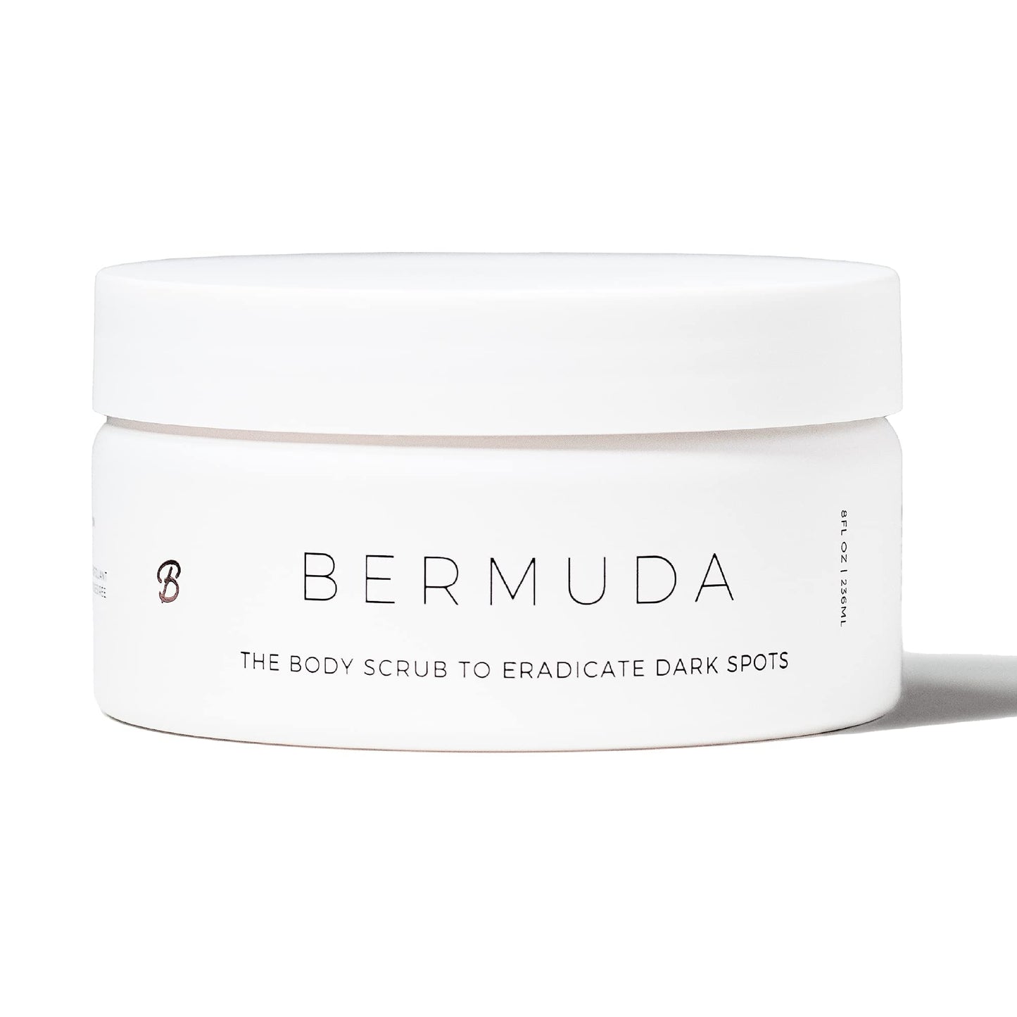 Bushbalm Nude to Prevent Ingrown Hairs, Bushbalm Bermuda to Remove Dark Spots and Bushbalm Sweet Escape to Rejuvenate Dull Skin - Exfoliating Scrub for Soft and Glowing Skin, 236 ml each