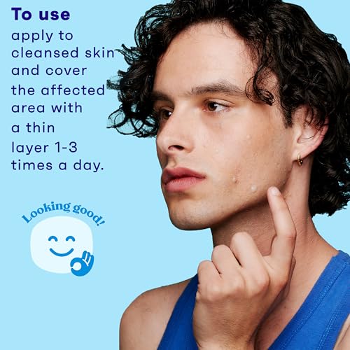 Clean & Clear Advantage Acne Spot Treatment Gel Cream, 2% Salicylic Acid Acne Medication, Witch Hazel, Oil-Free Gel Pimple Cream for Adults & Teens, Salicylic Acid, 3 x.75 Fl. Oz