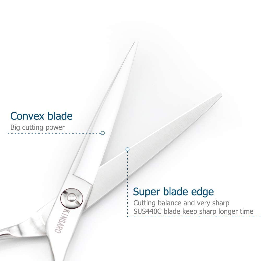 6 INCH Hair cutting shears and 5.75 INCH hair thinning scissors professional barber scissors