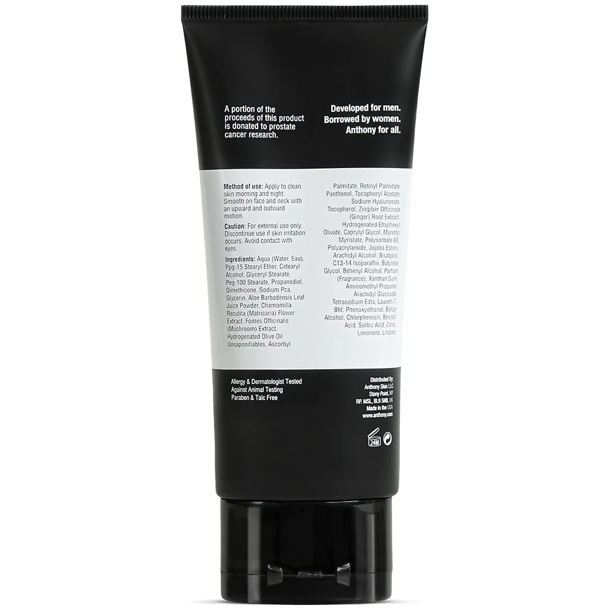 Anthony Oil Free Facial Lotion, 3 Fl Oz Day Cream SPF 30, 3 Fl Oz