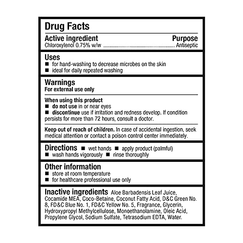 Clorox Healthcare AloeGuard Antimicrobial Soap, 1 Gallon Bottle | Antimicrobial Hand Soap for Healthcare Professionals | Handwashing Soap, Liquid Hand Soap