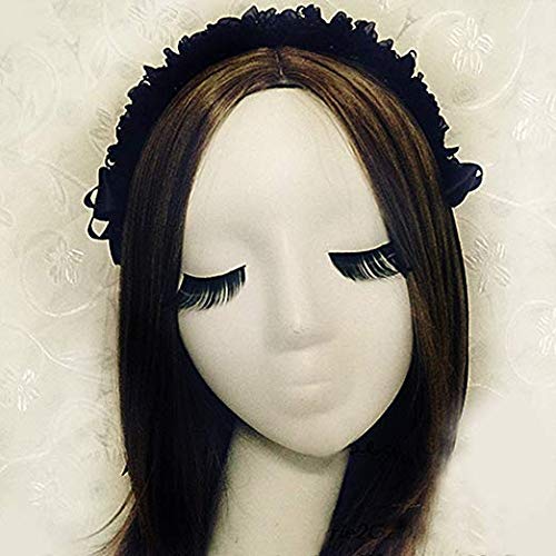 MAYSONG Women's Lolita Maid Cosplay Hair Hoop Gothic Headband