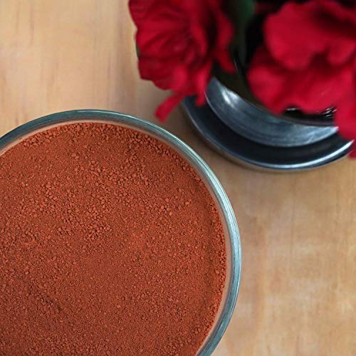 ClearLee Moroccan Red Clay Cosmetic Grade Powder - 100% Pure Natural Powder - Great For Skin Detox, Rejuvenation, and More - Heal Damaged Skin - DIY Clay Face Mask (6 oz)