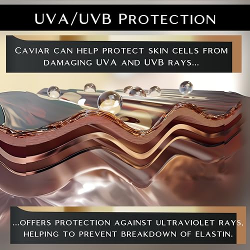Korean Facial Sheet Masks - Unscented Caviar Essence Spa Masks Packed w/Omega-3s - Nourish, Revitalize & Hydrate Your Skin - Suitable for All Skin Types (8 Pack)