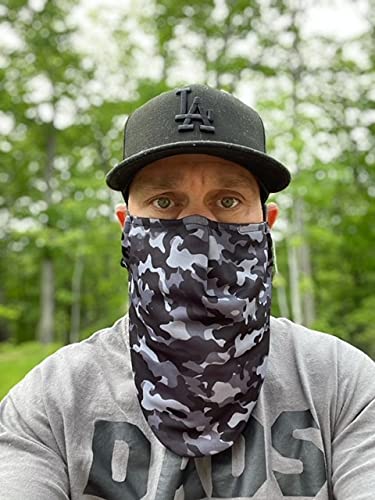 KT Valley Co. Beard Friendly Face Mask for Men with a Beard, Beard Protection for Bearded Men, Reusable and Comfortable