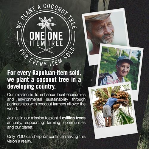 Kapuluan Pure Coconut Oil for Hair, Skin - Raw Extra Virgin Coconut Oil - Pure Unrefined Cold Pressed Oil with MCTs for Body Care or Haircare, Hair Growth, Aceite de Coco Natural 3 Pack, 100ml