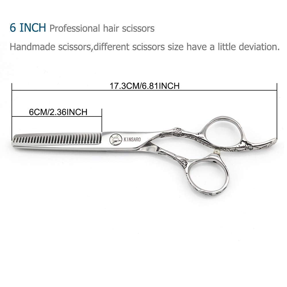 Hair Scissors 5.5 INCH Hair Cutting Scissors and 6 INCH Hair Thinning Scissors