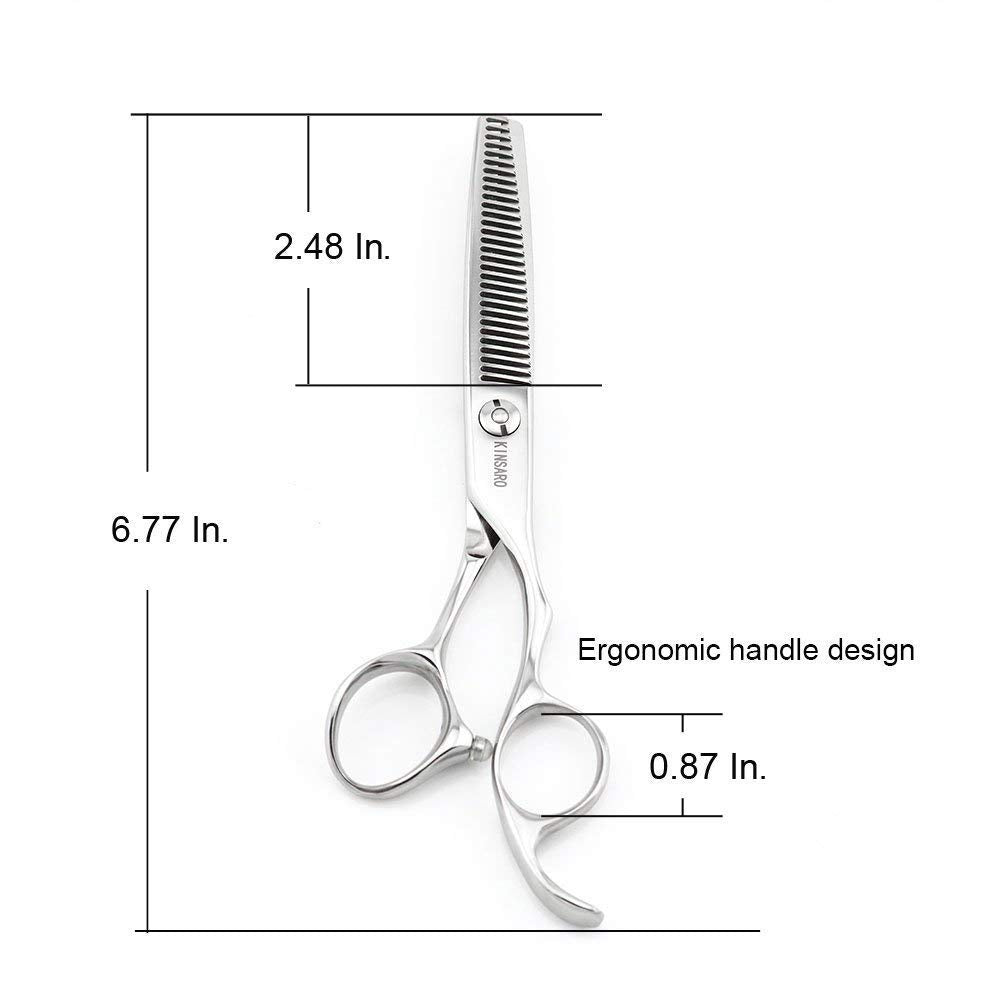 6 INCH Hair Cutting Scissors and 6 INCH Hair Thinning Scissors Barber Scissors Hairdressing Scissors Kinsaro