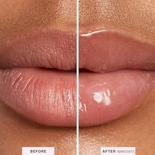 JLO BEAUTY Beso Balm Lip Mask | Ultra-Hydrating Glossy Finish, Visibly Plumps & Softens, Day & Overnight Lip Care Treatment, Vanilla Scented | 1 Pack