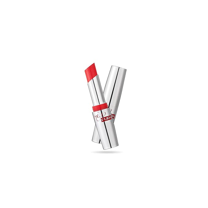 Pupa Milano Miss Milano Lipstick - Creamy, Ultra Pigmented Color For Lips - Nourishing Formula - Crystal-Effect Lipstick - Ultimate Boost Of Volume And Hydration - 403 Paradise - 0.071 OZ