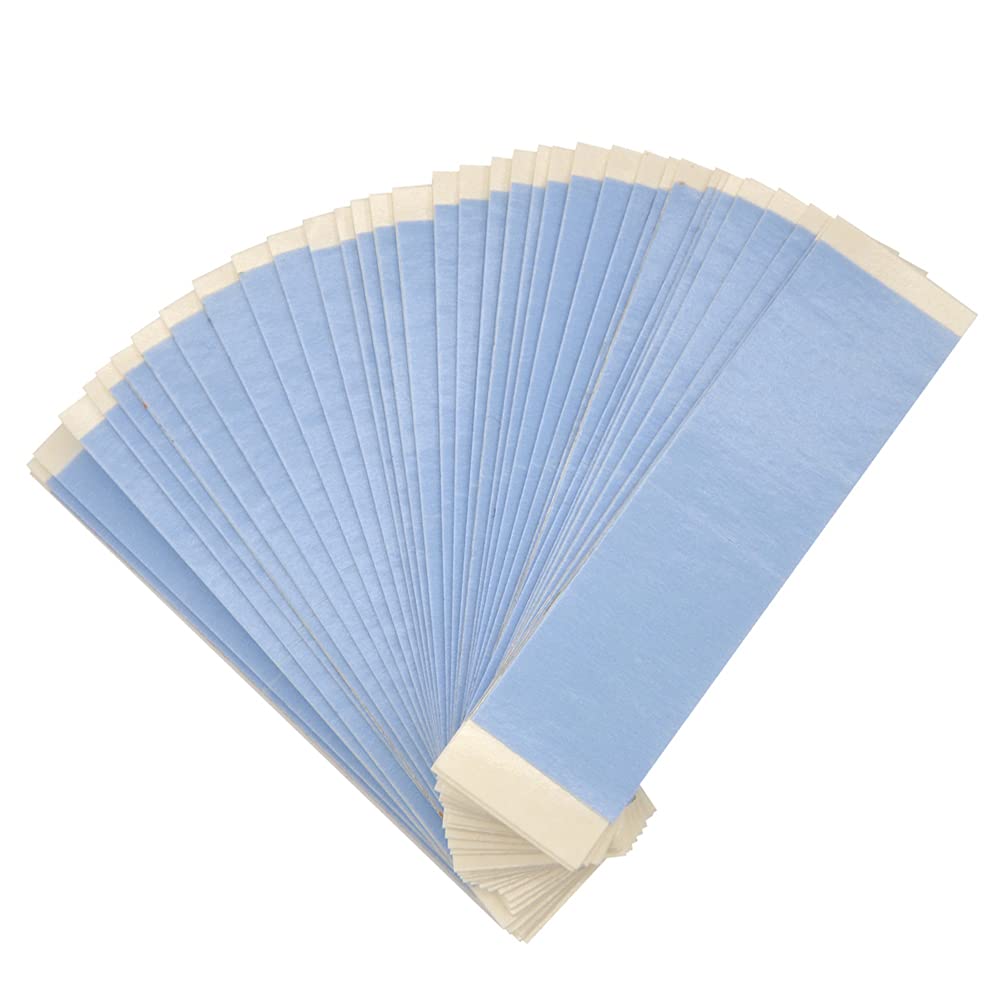 Hairpiece Wig Tape 36pcs Double Sided Adhesive Tape for Toupee Lace Front Wig Strong Hold Waterproof Strips