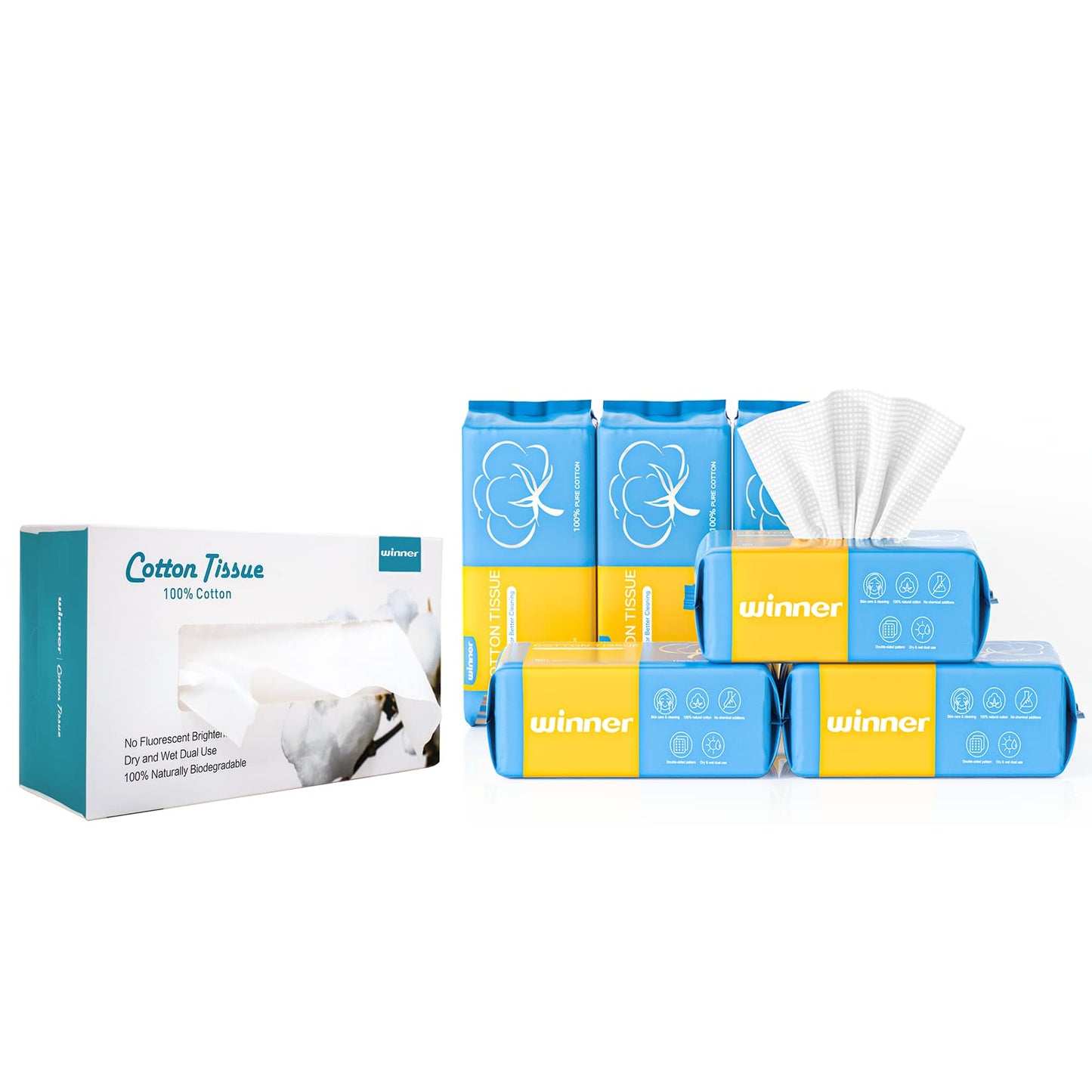 Get 100 Counts free iniside this bundle when order 2 packages