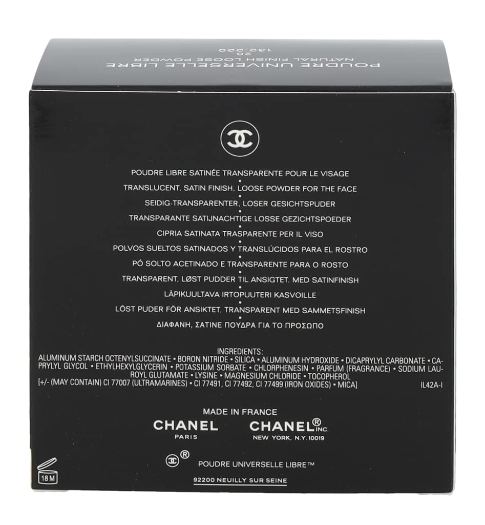 Chanel Poudre Universal Libre Poudre Libre Fini Naturel 20 Clair 30 g