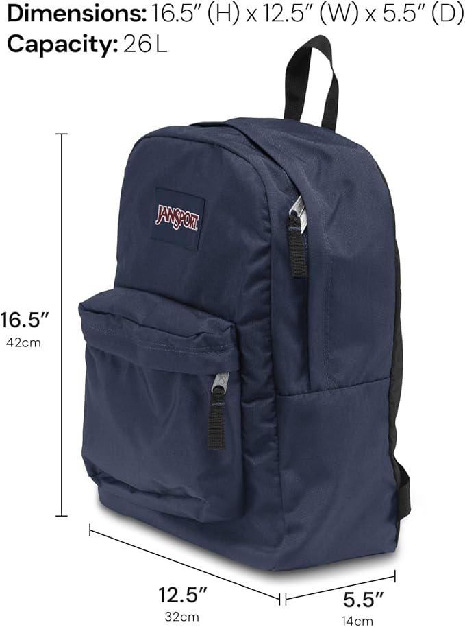 JanSport SuperBreak One Backpacks - Durable, Lightweight Bag with 1 Main Compartment, Front Utility Pocket with Built-in Organizer - Premium Backpack - Fresh Mint