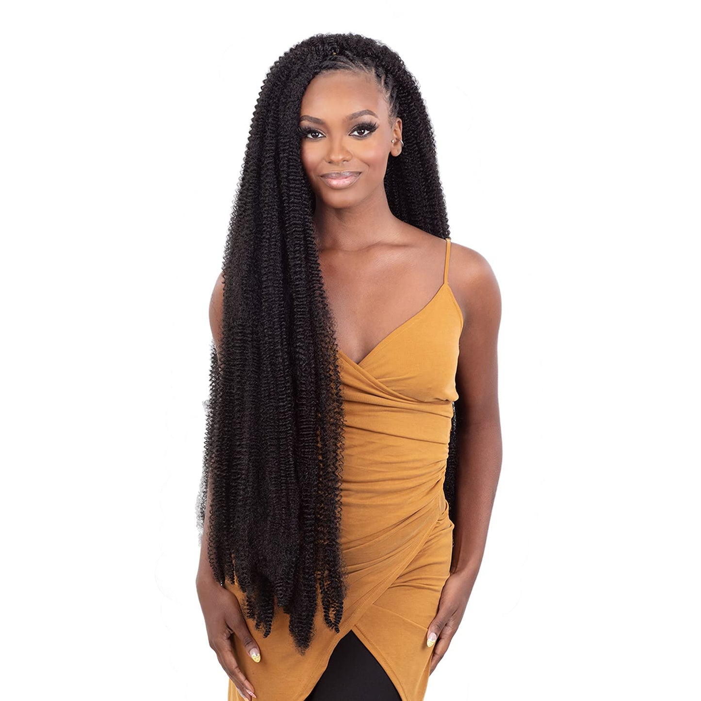 FreeTress Crochet Braids 3X Pre-Fluffed Poppin Twist 28" (3-pack, COPPER)