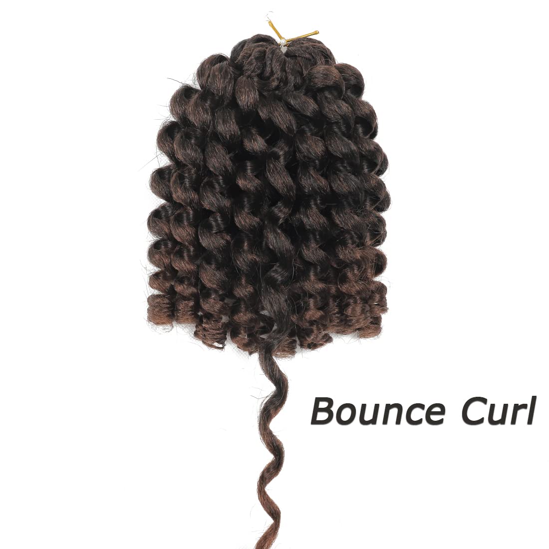 Crochet Braids Hair 8 Inch 5 Pack Jamaican Bounce Wand Curl Crochet Hair Synthetic Braiding Hair Extension Twist Crochet Hair (8 Inch (Pack of 5), T30)