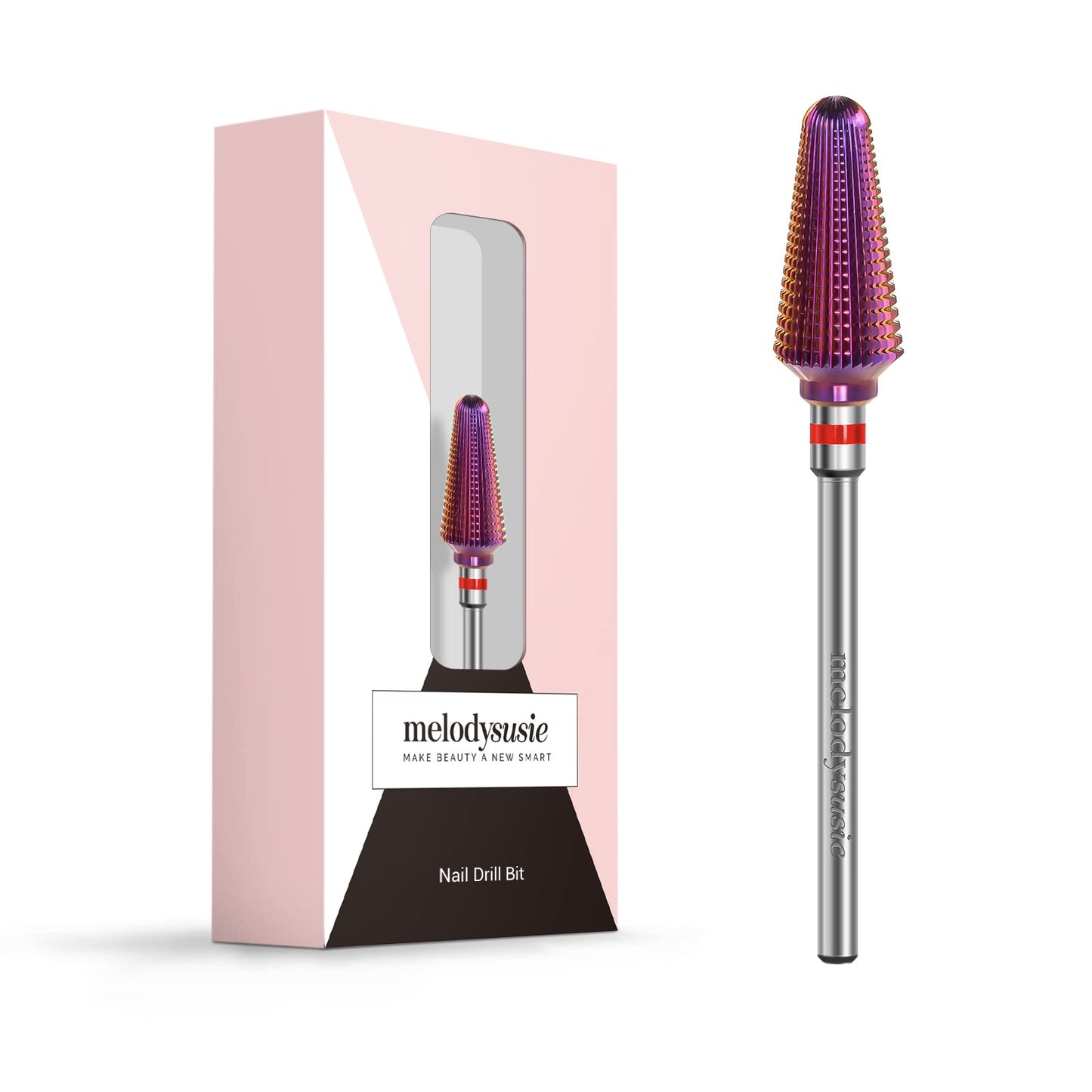 MelodySusie Rechargeable Portable Nail Drills with Professional Tornado Nail Drill Bits