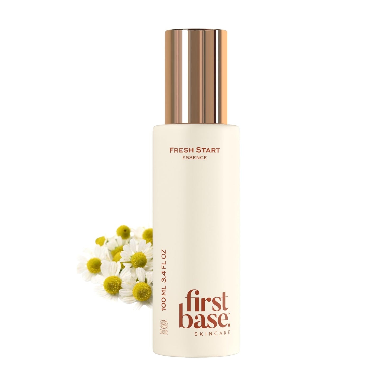 FIRSTBASE SKINCARE Fresh Start Essence | 2-in-1 Hydrating Natural Aloe Essence Toner for Face | Balances Skin pH |Prevents Aging Signs|ECOCERT (100ml)