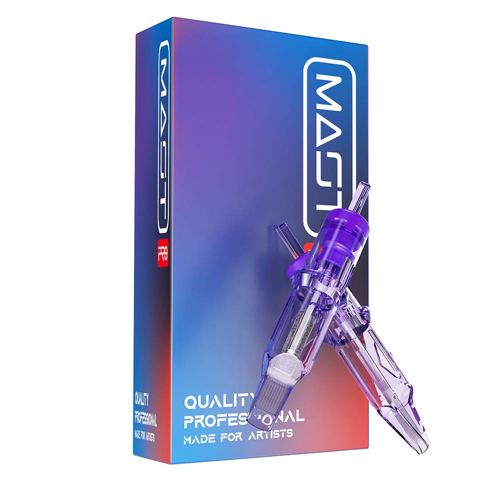 Mast Pro Tattoo Cartridges 20Pcs Disposable Needles Magnum Bugpin 1007M