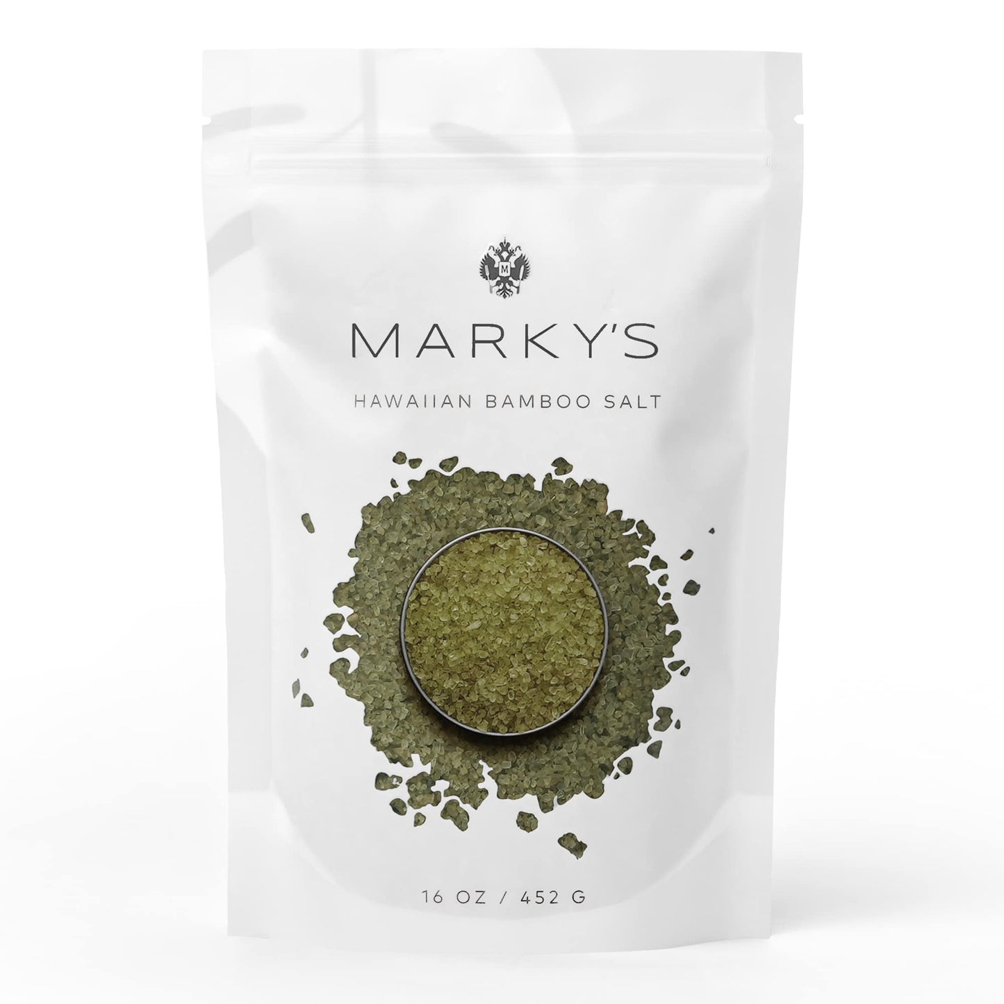 MARKY'S Hawaiian Bamboo Sea Salt Medium Coarse - 1 lb / 452 g