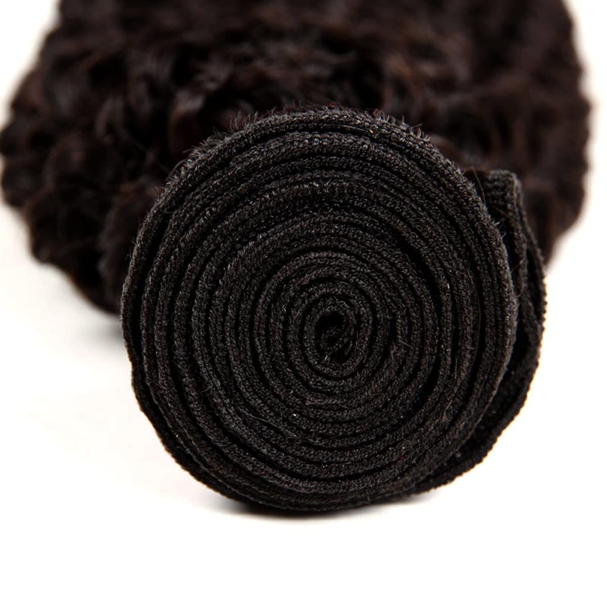 HeioWuio Curly Wave Brazilian Remy Human Hair Bundles Hair Weaves Natural Black Color Hair 3 Bundles Real Unprocessed Virgin Hair Extensions Hiar 3 Bundles 22 24 26 Inch