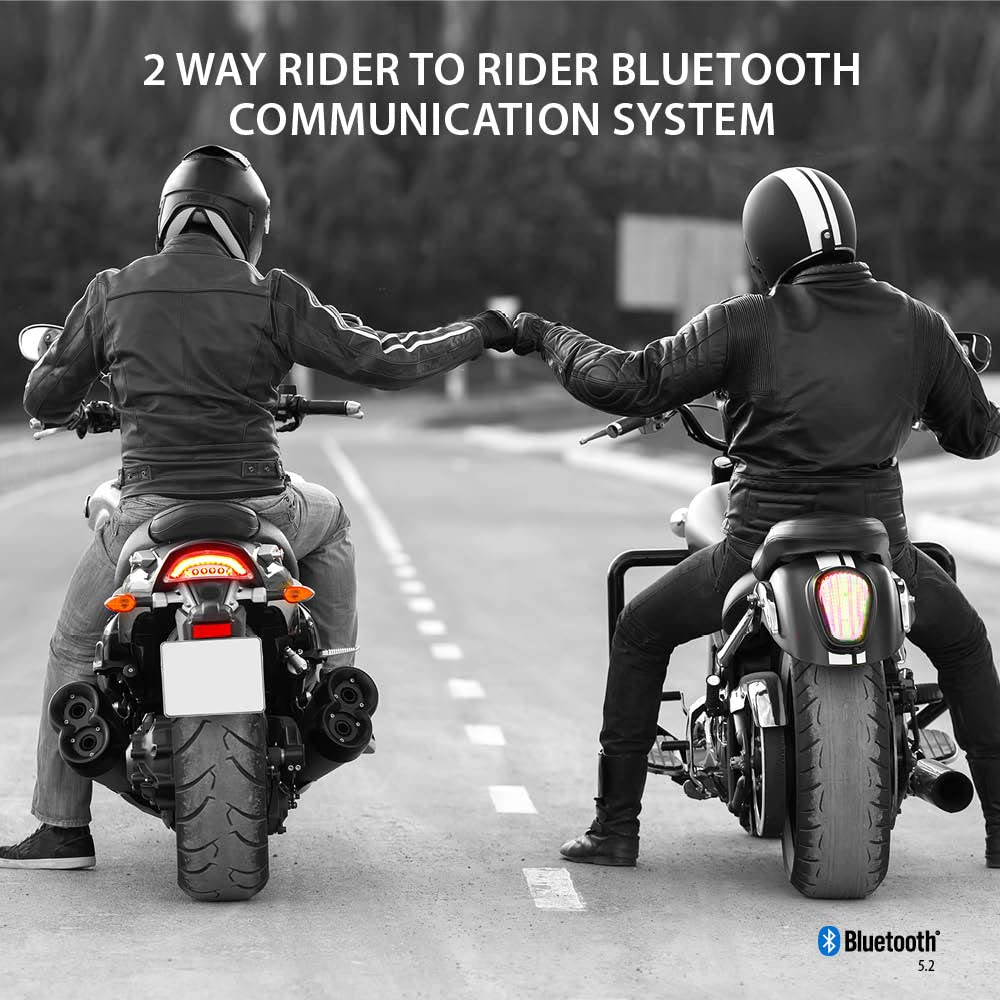Cardo Systems Spirit Motorcycle Bluetooth Communication Headset - Black, Single Pack