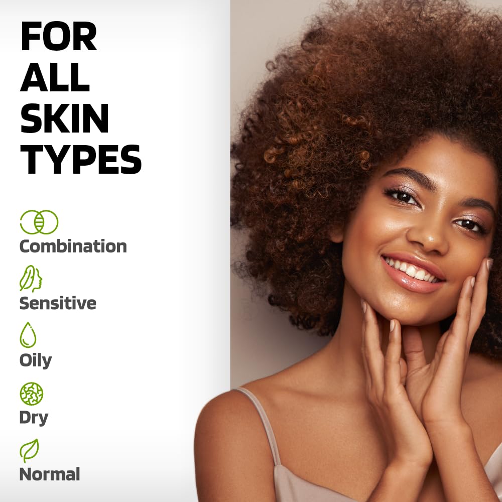 Dr. Riva Nature's Formula Regenerating Blemish Cream + Purifying Gel Cleanser - Acne Repair Blemish Removal Cream, Deep Skin Face Cleanser - Blemish Removal Cream & Skin Balancing Care - 50 ml & 150ml