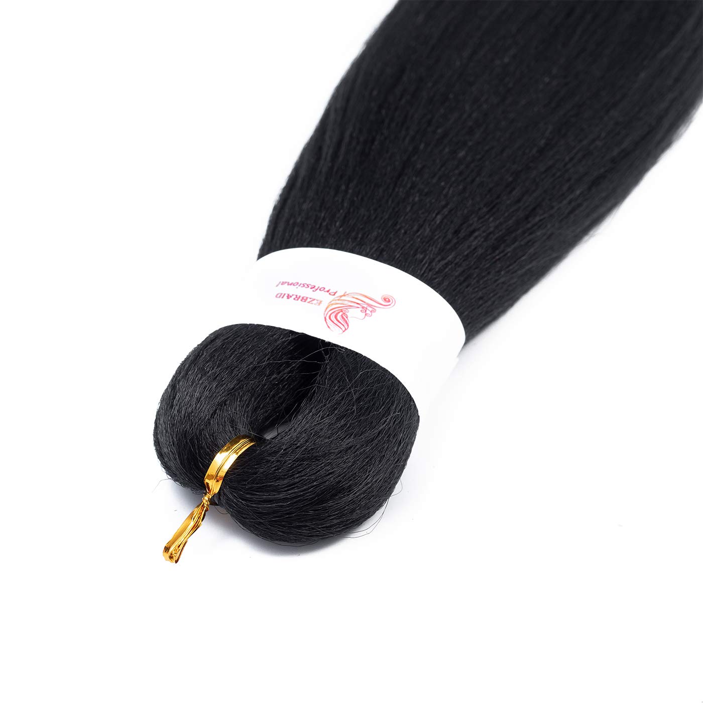 Callia Braiding Hair Pre Stretched 26 Inch Braiding Hair 8 Packs Kanekalon Braiding Hair Synthetic Braiding Hair Extensions Black Braiding Hair 1B